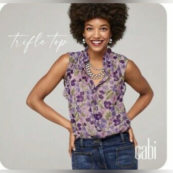 NWT | CAbi 4168 Trifle Top - Picture 3 of 7